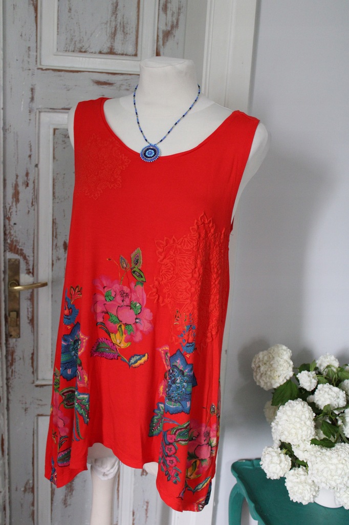KOLOROWA TUNIKA DESIGUAL M~LOLKA-L3