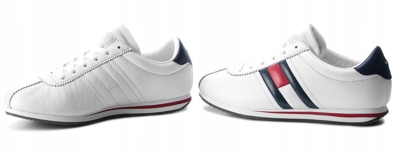 tommy hilfiger lightweight knit flag sneaker