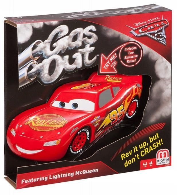 Gas out Auta Gra Cars FFK03 Mattel