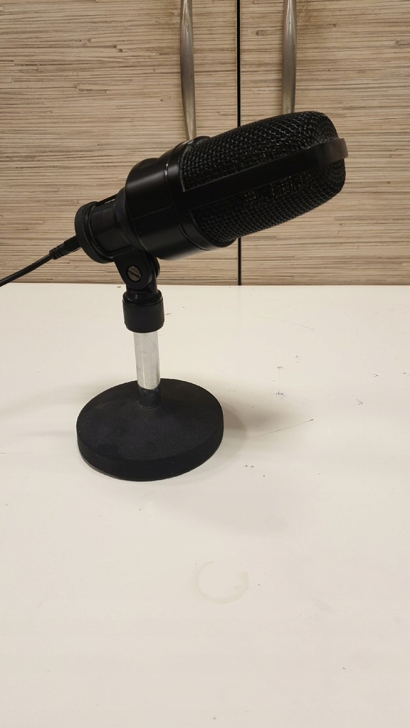 Mikrofon Reloop Spodcaster OPIS (uszkodzony) (HB)