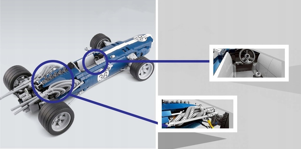 Купить Блоки Technic Formula 1 Racing: отзывы, фото, характеристики в интерне-магазине Aredi.ru