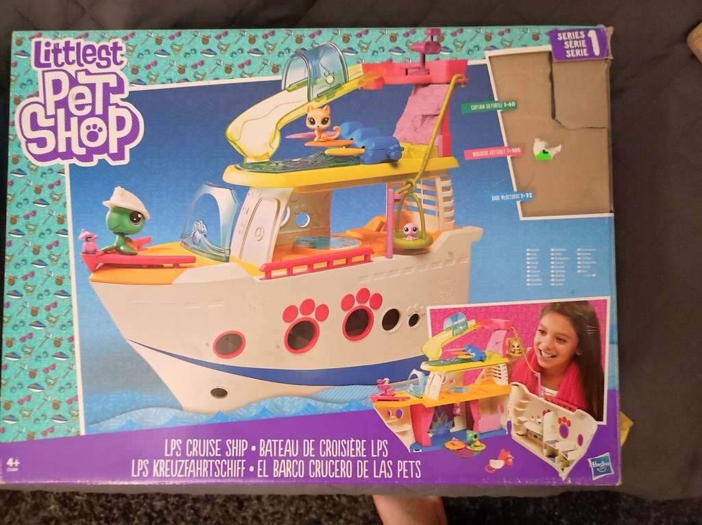 LITTLEST PET SHOP CRUISE SHIP ZESTAW MEGA DUŻYLPS 12591815447