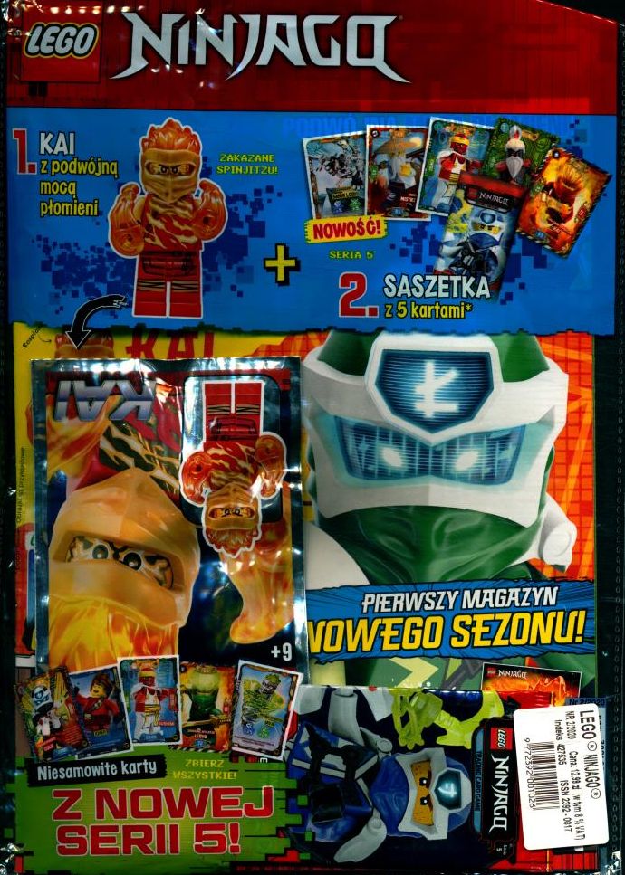 LEGO NINJAGO magazyn nr 2/2020 + figurkaKAI z podw