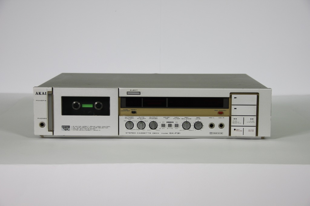 アカイ製カセットデッキ　GX-F31 Yahoo!オークション -「f31」(カセットデッキ) (オーディオ機器