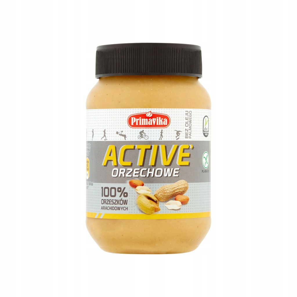 Masło orzechowe 100% Active 470 g