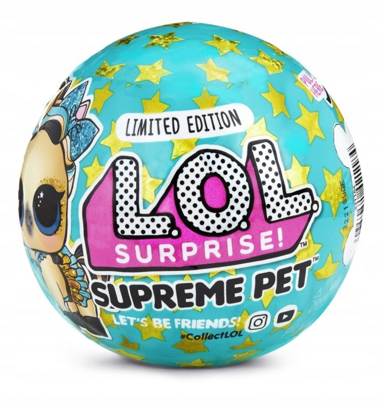 Figurki L.O.L. Surprise Pets Supreme edycja limito