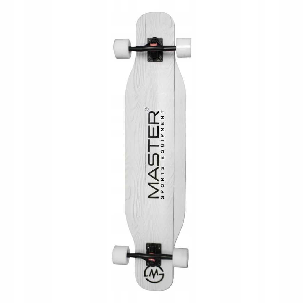 Deskorolka Longboard MASTER 42" Klon 107cm - Wzór: Białe Drewno
