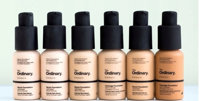 THE ORDINARY Serum Foundation Podkład 30ml KOLORY
