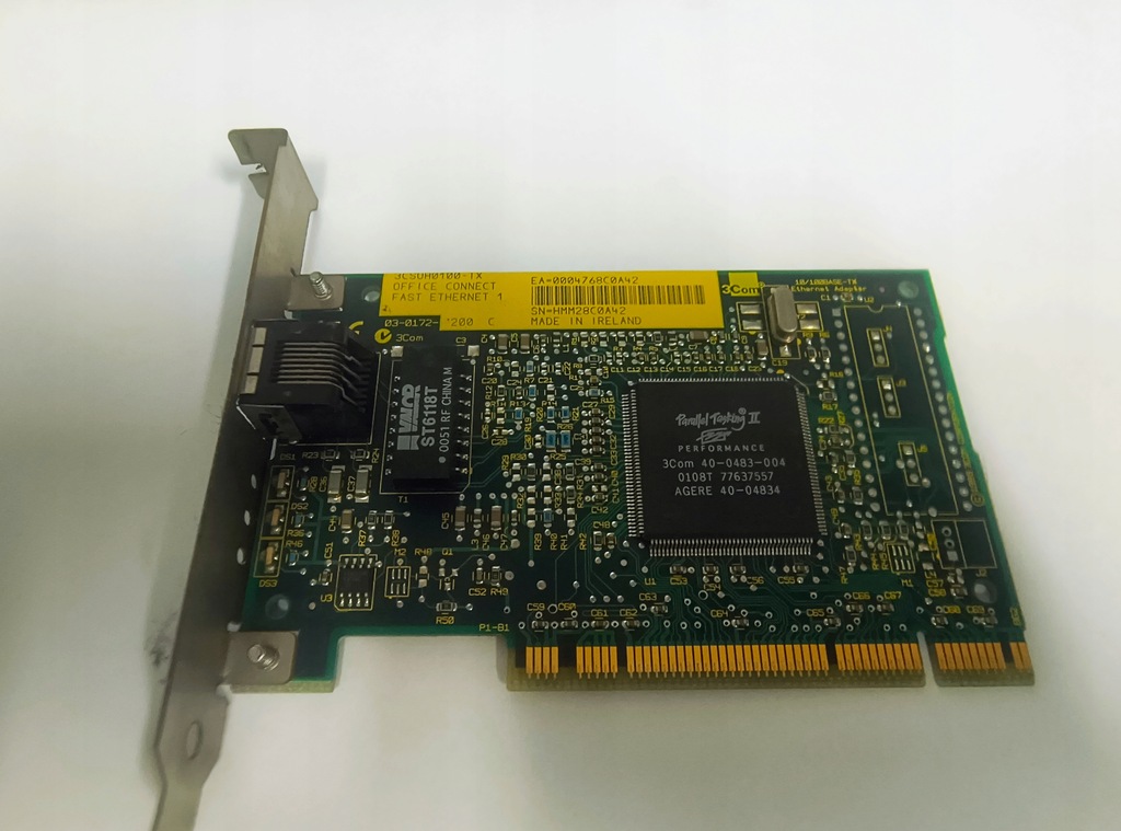 Karta Sieciowa 3Com 3C905B-TX NM PCI – Klasyka wśród kart sieciowych