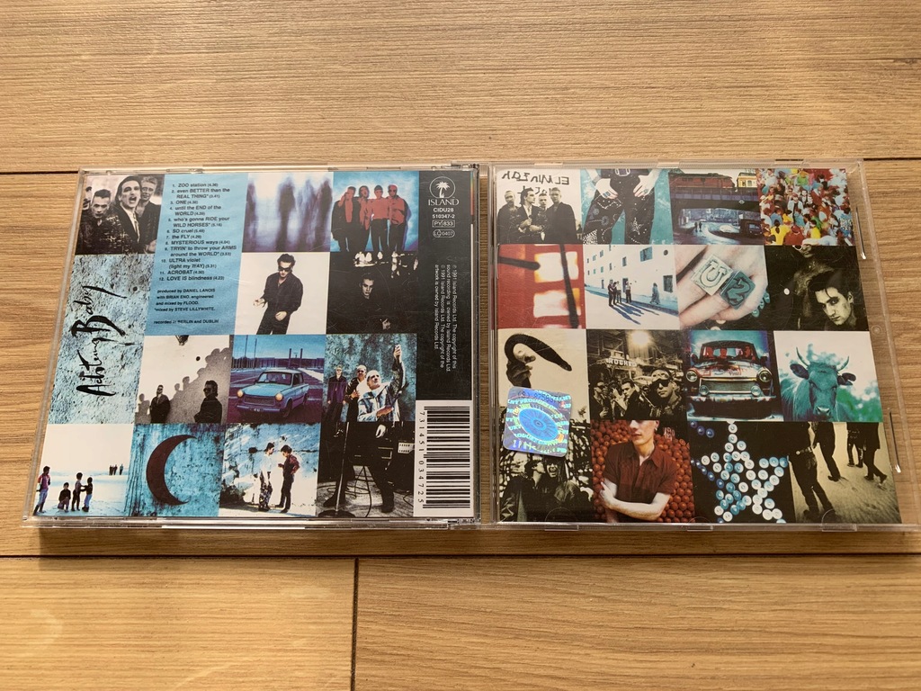 U2, Achtung Baby, CD