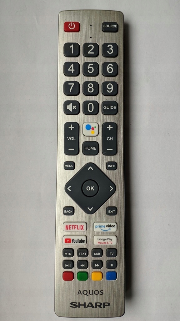 PILOT SHARP AQUOS Android Google Play Netflix 12301074916 oficjalne