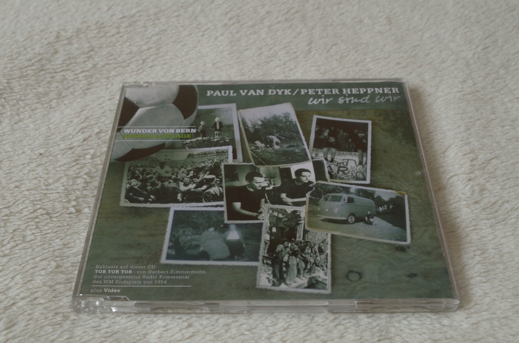 PAUL VAN DYK - WIR SIND WIR MAXI CD - 8284571100 - oficjalne archiwum  Allegro