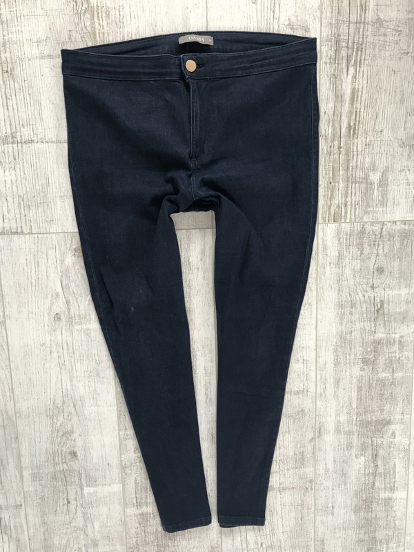 OASIS__JEANS RURKI stretch SPODNIE___42 XL