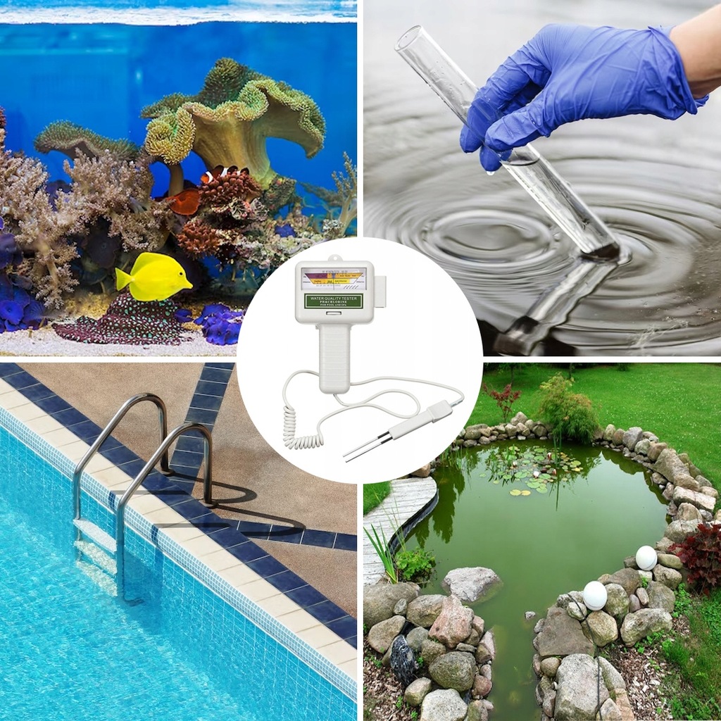 Купить PH-МЕТР, ТЕСТЕР ВОДЫ ДЛЯ БАССЕЙНА, ТЕСТЕР ХЛОРА ДЛЯ БАССЕЙНА ...