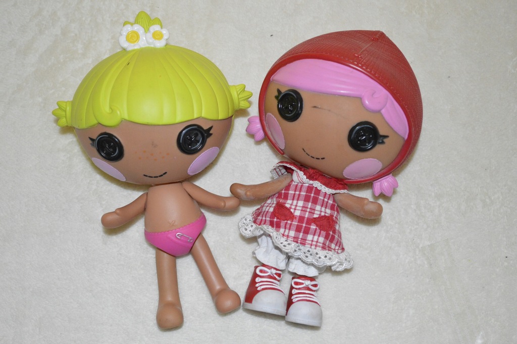 Lalaloopsy 2 lalki, Czerwony Kapturek i inna 19cm