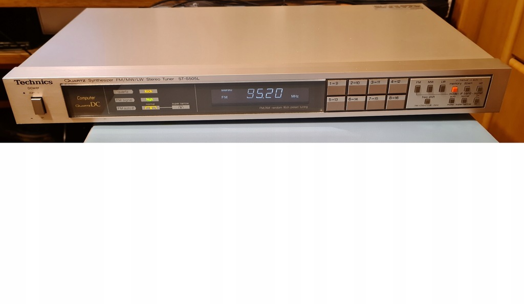 Tuner Technics ST-S505L Srebrny
