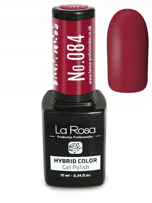 La Rosa - HYBRID COLOR - Lakier hybrydowy - 084