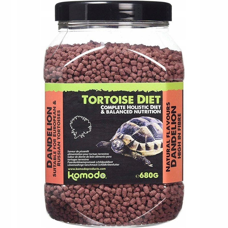 Komodo Tortoise Diet Dandelion 680g - pokarm dla ż