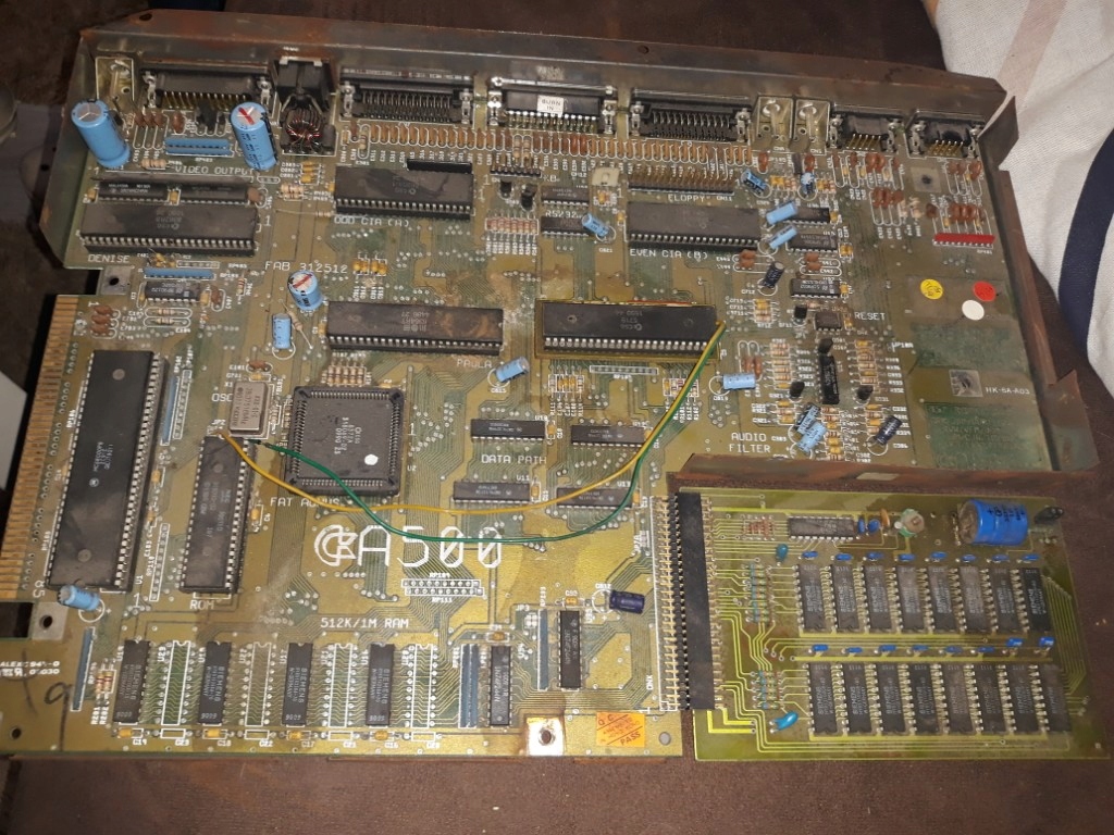 Amiga 500 płyta główna