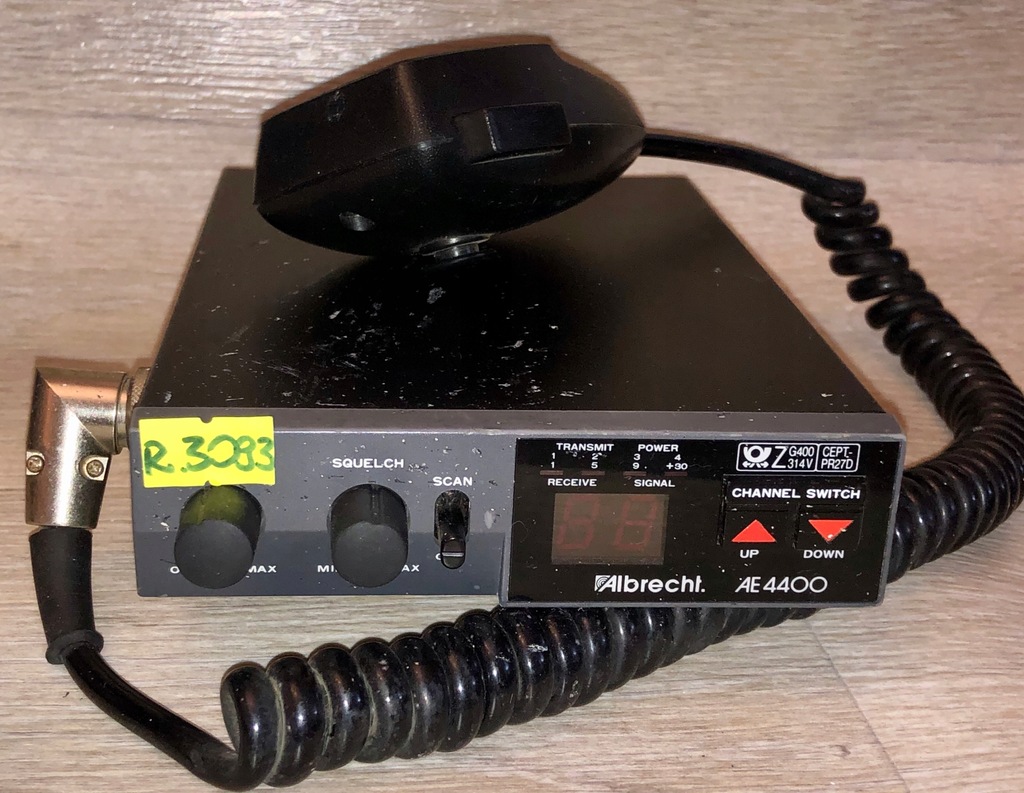 CB RADIO ALBRECHT AE 4400 FM NR R.3093