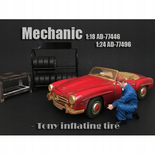 American Diorama Figurka Mechanic Tony Inflat 1:18