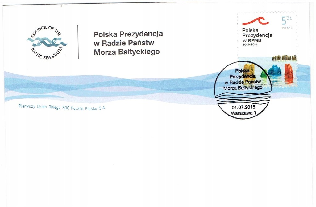 Polska - Polska prezydencja - Fi.4626 FDC