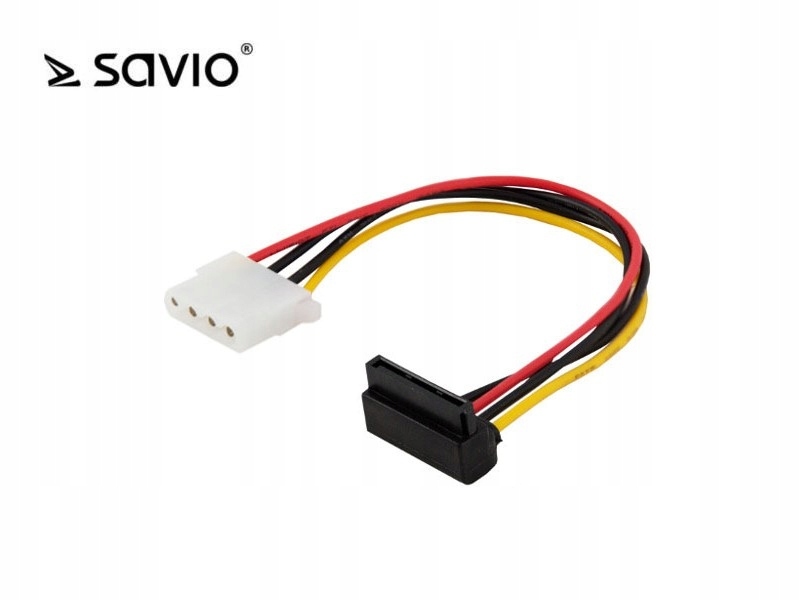 SAVIO AK-42 Kabel zasilający/adapter Molex 4pin,.