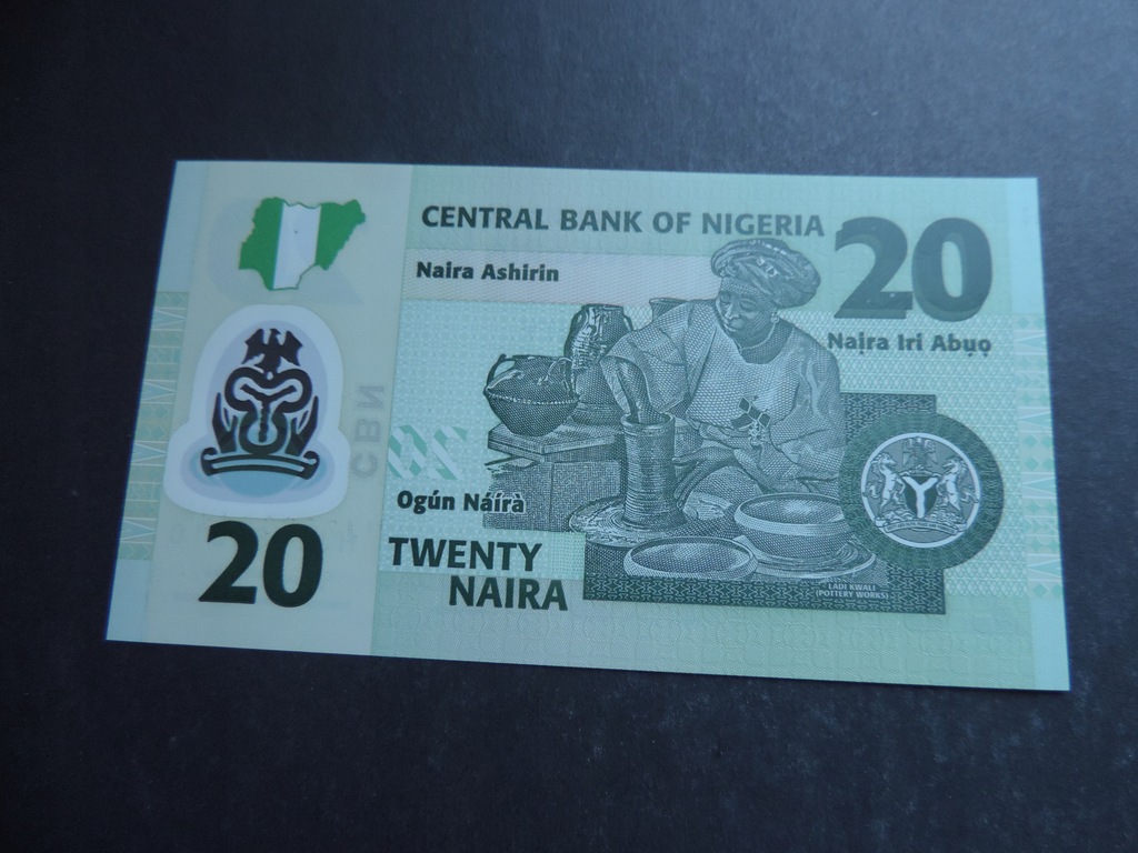 NIGERIA 20 NAIRA 2022