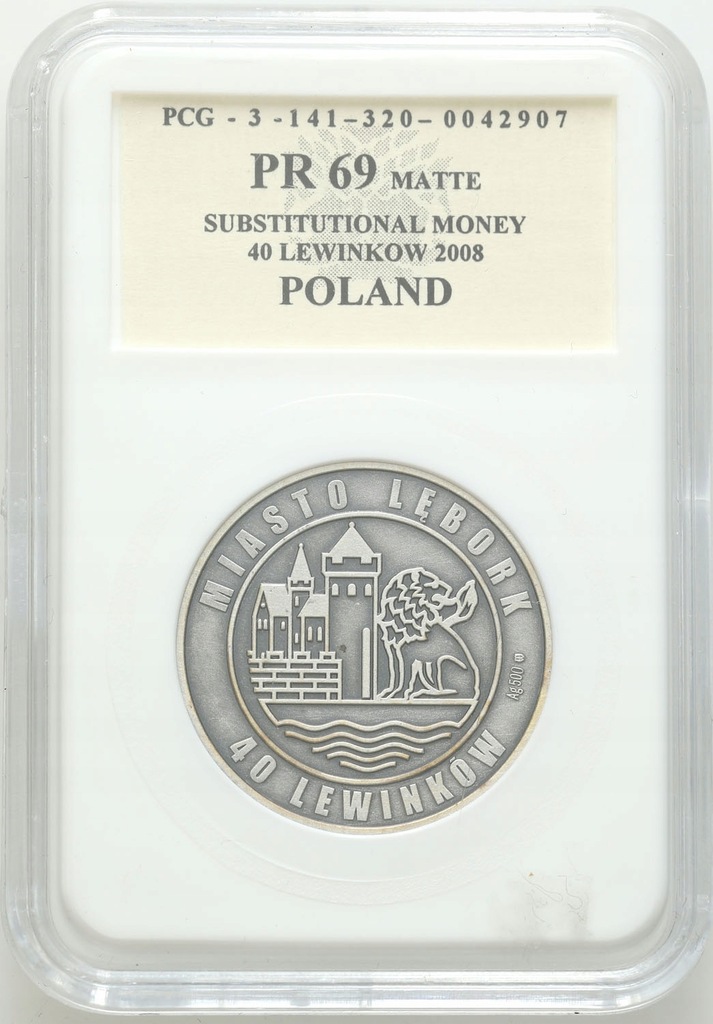 Lębork. 40 lewinków 2008 – SREBRO