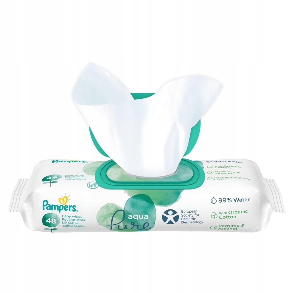 Zestaw chusteczek Pampers Aqua Pure 48szt