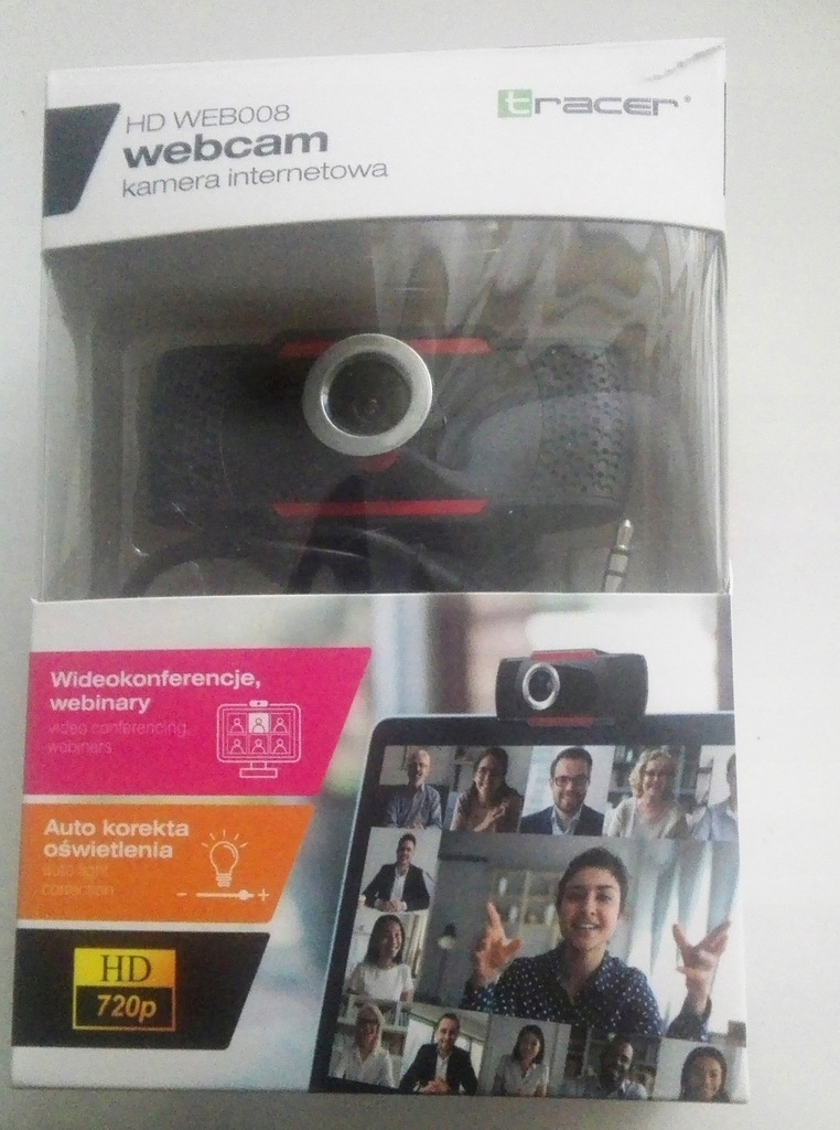 Kamera internetowa WEBCAM Tracer WEB008 HD