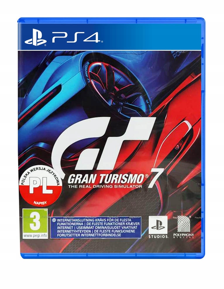 GRAN TURISMO 7 PS4 / WYŚCIGI / POLSKIE NAPISY / PL