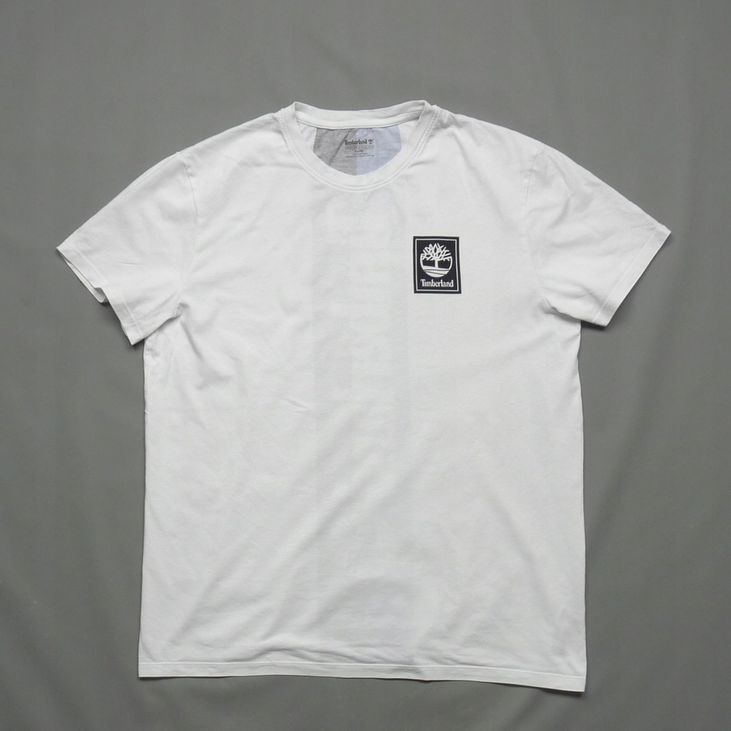 TIMBERLAND biała męska koszulka T-Shirt Tee XL