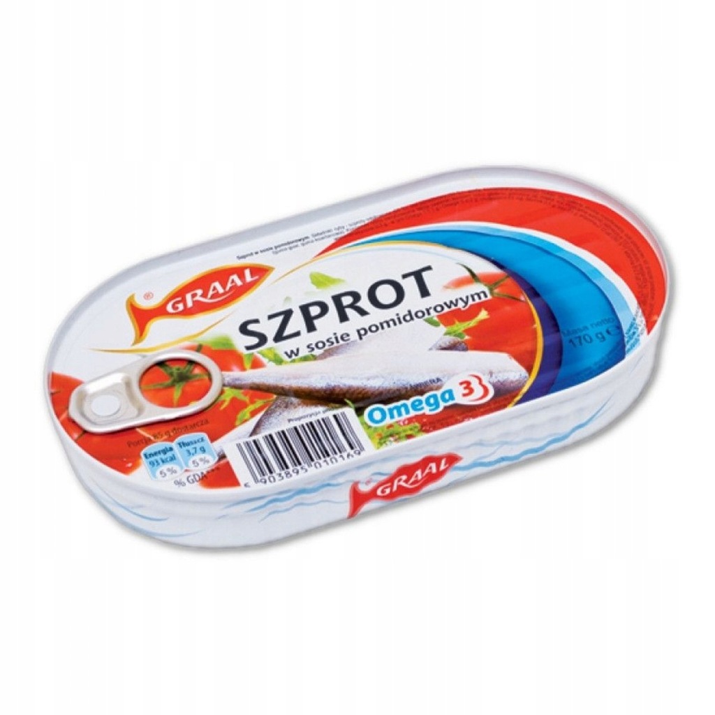 Graal Szprot w Sosie Pomidorowym 170g