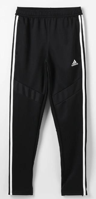 H7P308*ADIDAS SPODNIE CHŁOPIĘCE CZARNE 164 P01