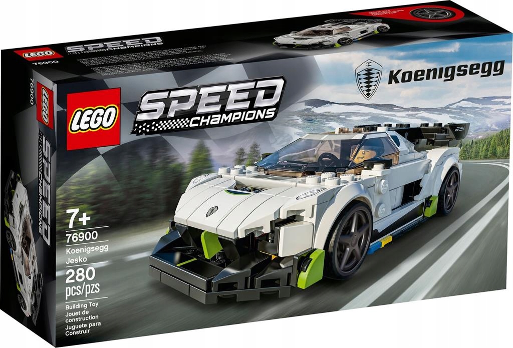 KLOCKI LEGO SPEED CHAMPIONS 76900 KOENIGSEGG JESKO