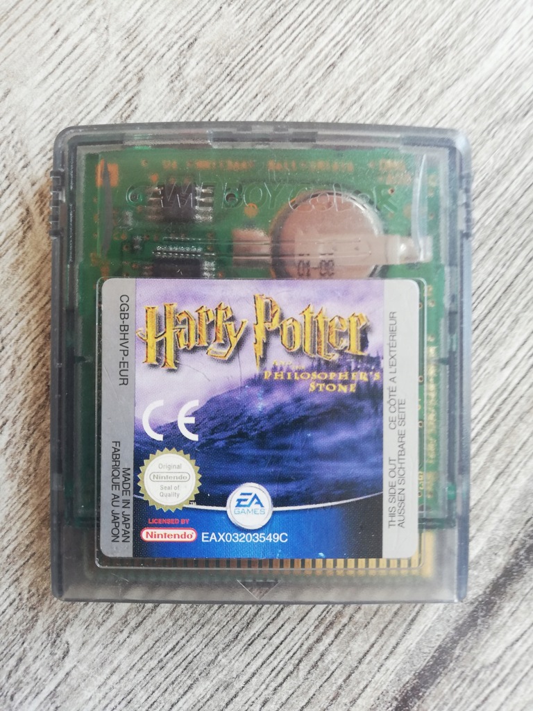 Harry Potter ! Nintendo Game Boy Color GBC 12498874407 oficjalne