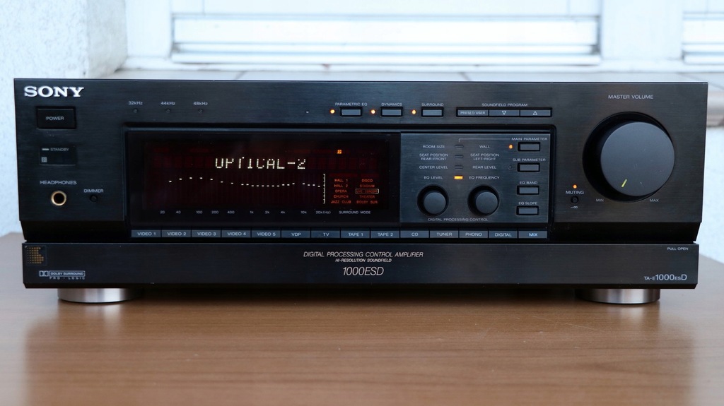 PRZEDWZMACNIACZ PROCESOR SONY TA-E1000ESD ES WADA! - 11828341266