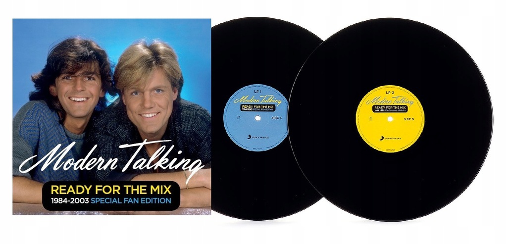 MODERN TALKING Ready For The Mix 1984-2003 2LP - 12640781630