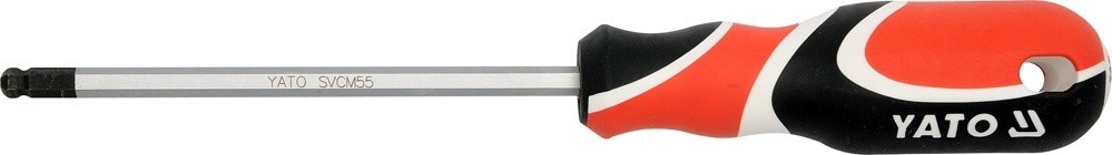 Klucz trzpieniowy z rękojeścią hex z kulką 10x150 mm YT-1539 YATO
