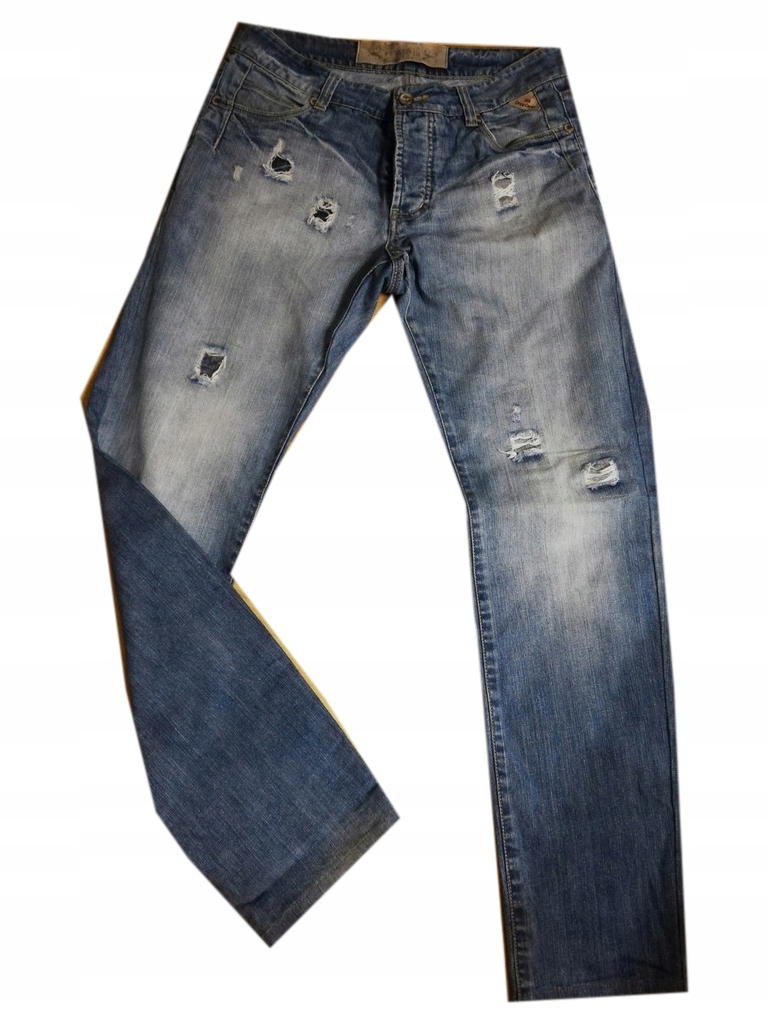 CROPP DENIM r.31 MĘSKIE SPODNIE JEANS PAS 82cm