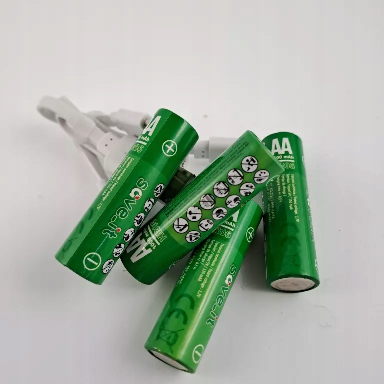 BATERIE AKUMULATORY SAVE IT 4X AA Z ŁADOWARKĄ USB WARTO!!