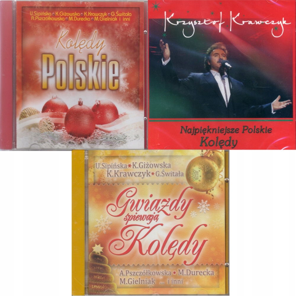 Купить САМЫЕ КРАСИВЫЕ ПОЛЬСКИЕ КОЛЯДКИ 3CD Krawczyk: отзывы, фото, характеристики в интерне-магазине Aredi.ru