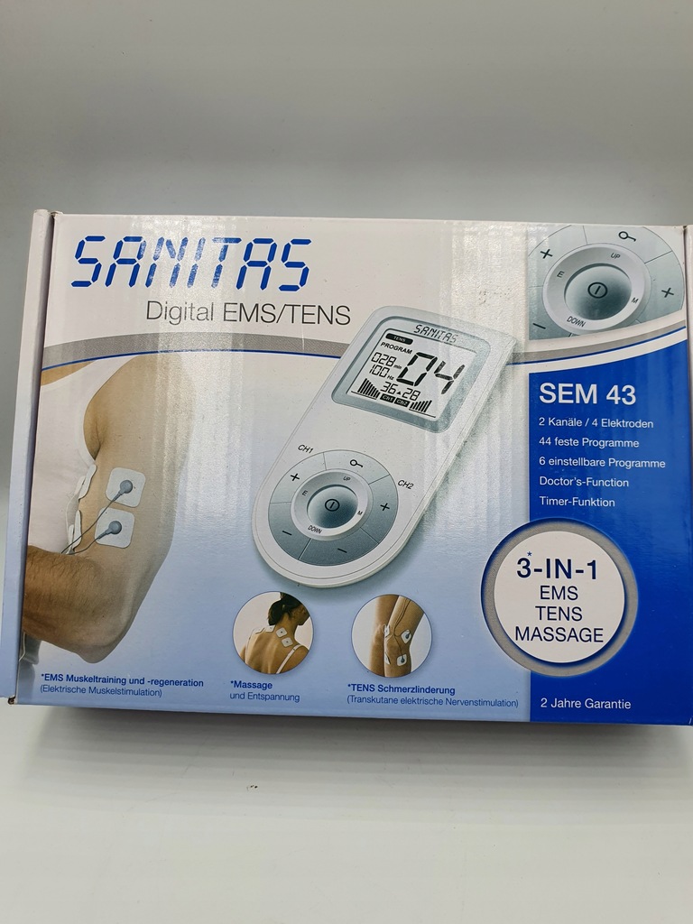 Elektrostymulator mięśni Sanitas SEM 43 - 12239689847 - oficjalne ...