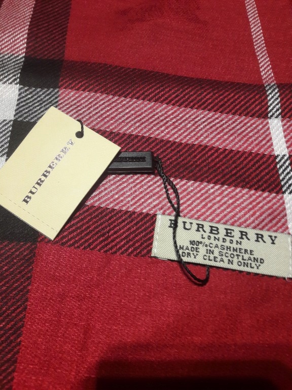 BURBERRY SZAL 100% KASZMIR NOWY