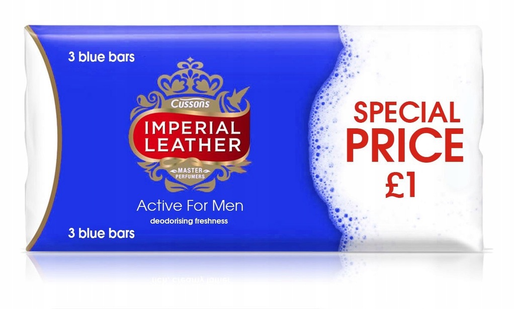 Imperial Leather Active For Men - Mydło 3x100g UK