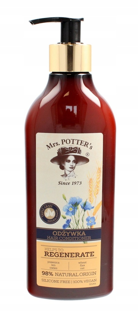 Mrs Potters Triple Grain Odżywka do włosów zniszcz