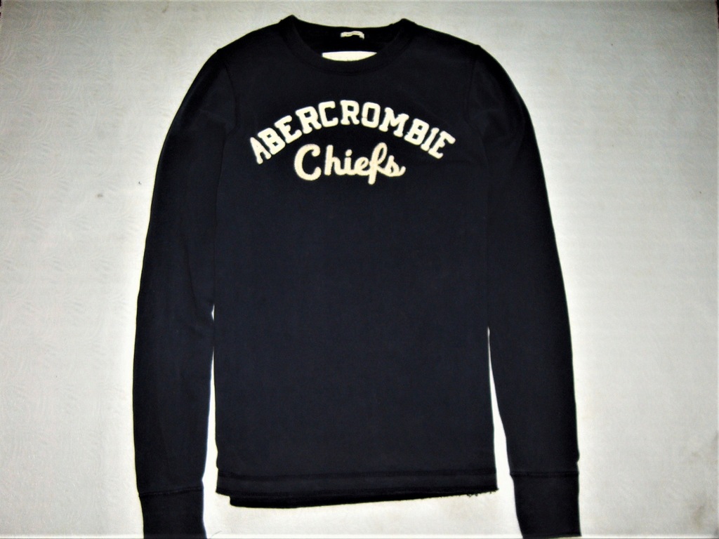 ABERCROMBIE FITCH BLUZA męska_LOGO_HOLLISTER_M