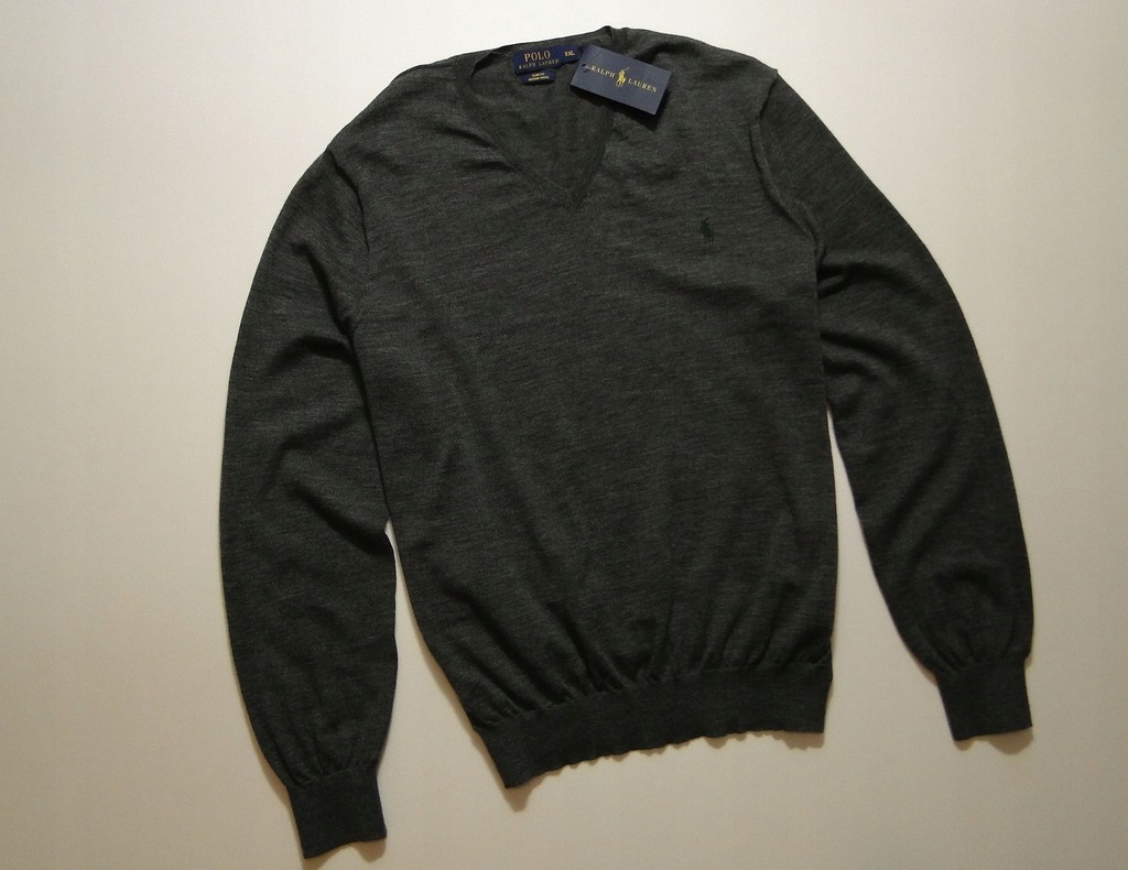 Sweter RALPH LAUREN Merino Wool Wełniany