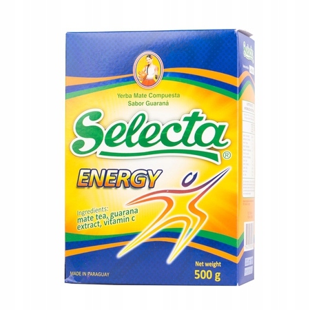 Selecta Energy Guarana - yerba mate 500g